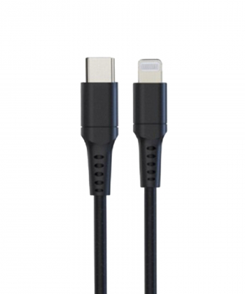 کابل تبدیل USB-C به lightning آکو مدل icharge plus طول 1 متر