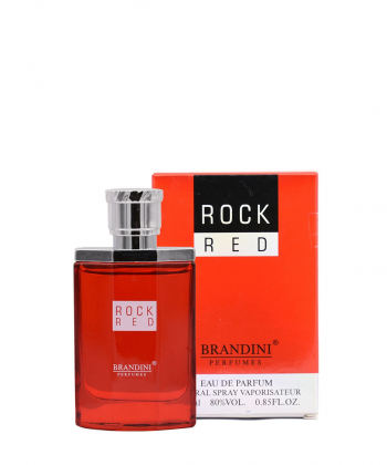 عطر جیبی مردانه برندینی Brandini مدل Rock Red حجم 25 میلی لیتر