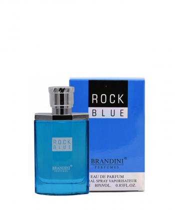 عطر جیبی مردانه برندینی Brandini مدل Rock Blue حجم 25 میلی لیتر