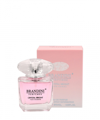 عطر جیبی زنانه برندینی Brandini مدل Crystal Bright حجم 25 میلی لیتر