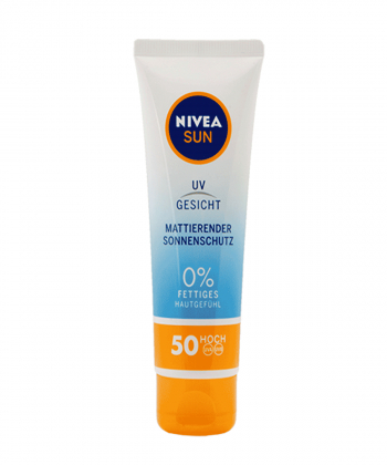 کرم ضد آفتاب بدون رنگ مناسب پوست چرب SPF50 نیوآ Nivea حجم 50 میلی لیتر