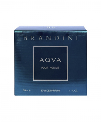 ادوپرفیوم مردانه برندینی Brandini مدل Aqua حجم 33 میلی لیتر