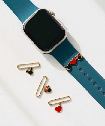 آویز Apple Watch میکی موس با میناکاری مشکی درریس Doris کد P3857