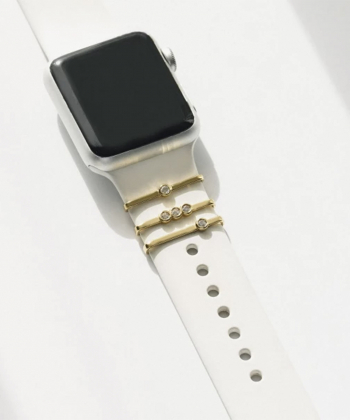 آویز Apple Watch سه نگین متصل درریس Doris کد P3740