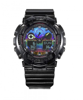 ساعت مچی عقربه ای مردانه کاسیو Casio مدل GA-100RGB-1ADR