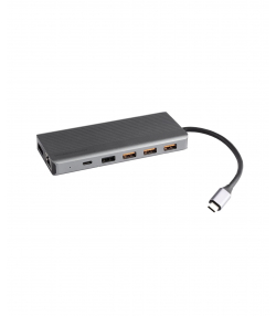 هاب 13 پورت POWEROLOGY مدل 13in1 USB-C Hub P131HBCGY