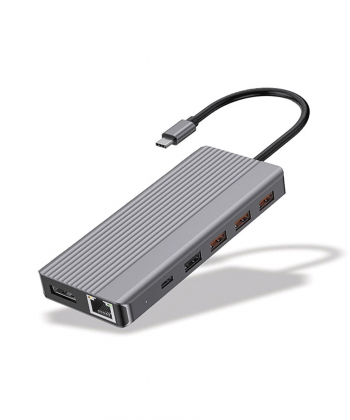 هاب 13 پورت POWEROLOGY مدل 13in1 USB-C Hub P131HBCGY