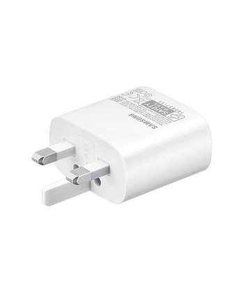 شارژر اصلی سوپرفست 25 وات سامسونگ اروپایی با کابل تایپ سی Samsung Travel Adapter Charging EP-TA800 25W