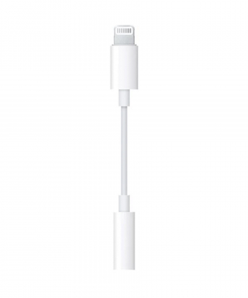 تبدیل اصلی لایتنینگ به aux جک 3.5 میلیمتری اپل Apple Lightning To 3.5mm Headphone Jack Adapter