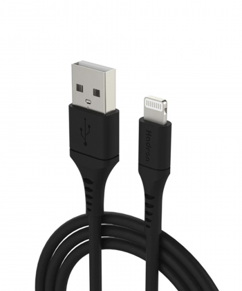 کابل شارژ و انتقال داده لایتنینگ هادرون Hadron MFI HTC-A-L01 USB A Lightning Cable