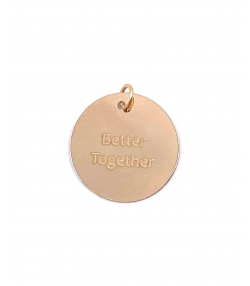 پلاک لیزری better together هماتیت گلد Hematite Gold کد 132292