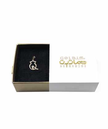 آویز مینیمال آدنا هماتیت گلد Hematite Gold کد 132456