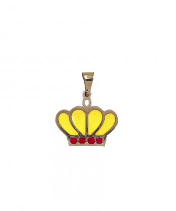 پلاک عروسکی تاج هماتیت گلد Hematite Gold کد 132483