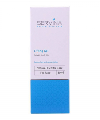 ژل محکم کننده پوست صورت سروینا Servina مدل Lifting Gel حجم 30 میلی لیتر