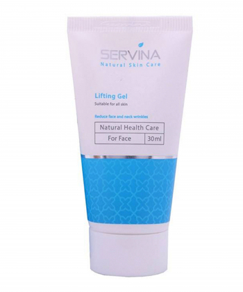 ژل محکم کننده پوست صورت سروینا Servina مدل Lifting Gel حجم 30 میلی لیتر