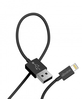 کابل تبدیل USB به لایتنینگ سیبراتون مدل S325i طول 2 متر