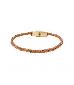 دستبند چرم طبیعی بیسراک Bisrak مدل LeatherBracelet-143