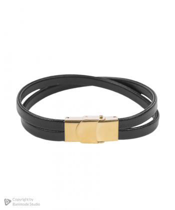 دستبند چرم طبیعی بیسراک Bisrak مدل LeatherBracelet-144N