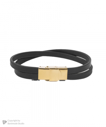 دستبند چرم طبیعی بیسراک Bisrak مدل LeatherBracelet-144At