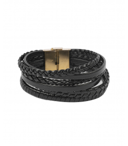 دستبند چرم طبیعی بیسراک Bisrk مدل LeatherBracelet-330N