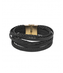 دستبند چرم طبیعی بیسراک Bisrk مدل LeatherBracelet-330At