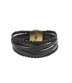 دستبند چرم طبیعی بیسراک Bisrk مدل LeatherBracelet-313N