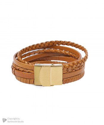 دستبند چرم طبیعی بیسراک Bisrk مدل LeatherBracelet-330N