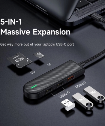 هاب 5 پورت USB-C مک دودو مدل HU-1430