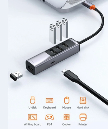 هاب 5 پورت USB-C مک دودو مدل HU-1120