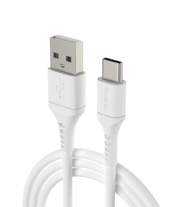 کابل شارژ سریع و انتقال داده تایپ سی هادرون Hadron HTC-A-C01 USB Type A/USB Type C