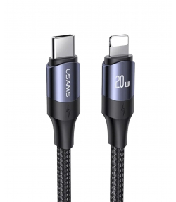 کابل فست شارژ یو اس بی به لایتنینگ 1.2 متری یوسامز USAMS US-SJ571 USB to Lightning Fast Charging Data Cable