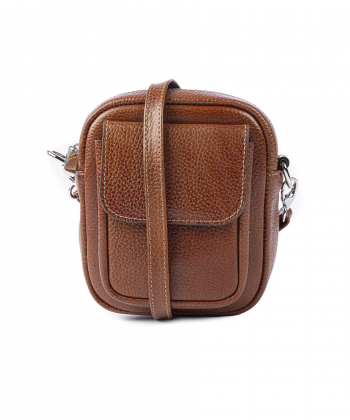 کیف مردانه چرم طبیعی بیسراک Bisrak مدل NL-Crossbody-SportN1-F