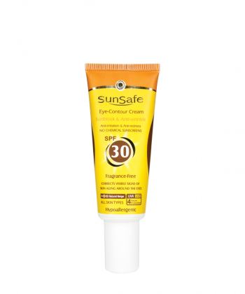 کرم دور چشم حاوی ضد آفتاب SPF 30 سان سیف Sun Safe وزن 20 گرم