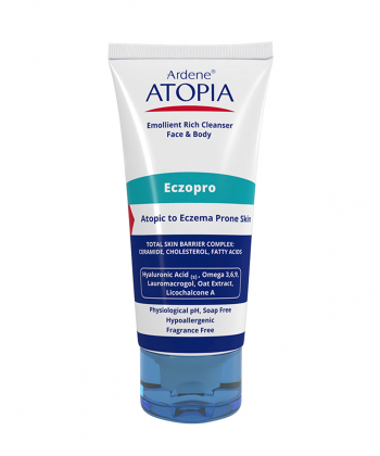 لوسیون شوینده صورت و بدن آردن اتوپیا Ardene Atopia مدل Eczopro حجم 200 میلی لیتر