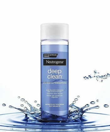 محلول پاک کننده آرایش چشم نوتروژینا Neutrogena مدل Deep Cleaner حجم 125 میلی لیتر