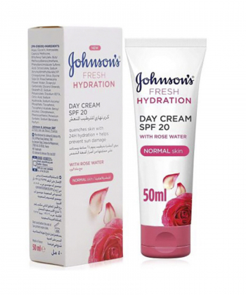 کرم آبرسان جانسون Johnson مدل fresh hydration حجم 50 میلی لیتر