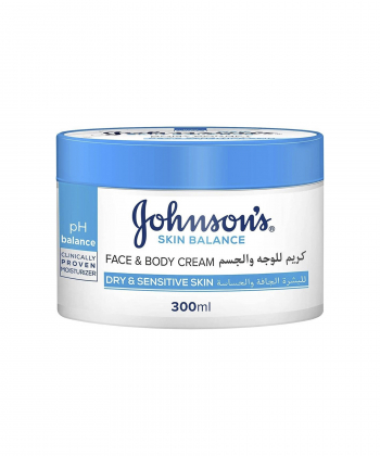 کرم آبرسان جانسون Johnson مدل Skin Balance حجم 300 میلی لیتر