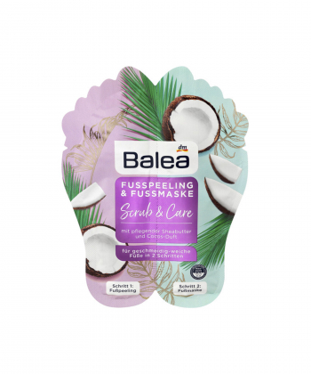 ماسک پا باله آ Balea مدل scrub and care حجم 20 میلی لیتر