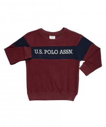 سویشرت پسرانه یو اس پولو کیدز US Polo Kids کد 4113B2