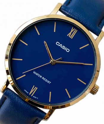 ساعت مچی عقربه ای مردانه کاسیو Casio مدل MTP-VT01GL-2BUDF