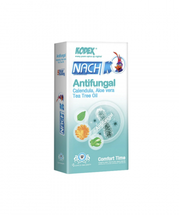 کاندوم ناچ کدکس Nach Kodex مدل Antifungal بسته 12 عددی