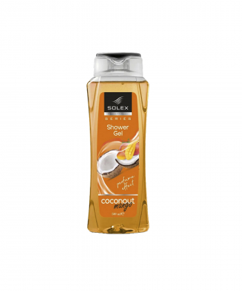 شامپو بدن سولکس solex  مدل mango coconout حجم 500 میلی لیتر