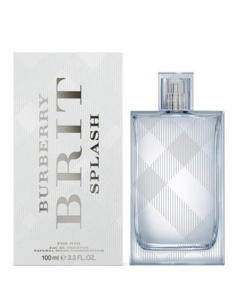 ادوتویلت مردانه بربری Burberry مدل Brit Splash حجم 100 میلی لیتر