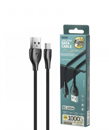 کابل تبدیل USB به microUSB ریمکس مدل RC160M طول 1 متر