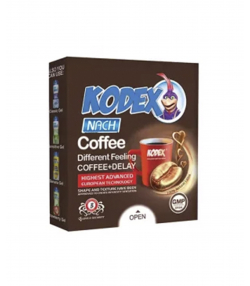 کاندوم کدکس Kodex مدل Coffee بسته 3 عددی