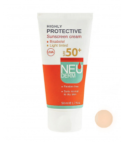 کرم ضد آفتاب SPF50 نئودرم Neuderm حجم 50 میلی لیتر