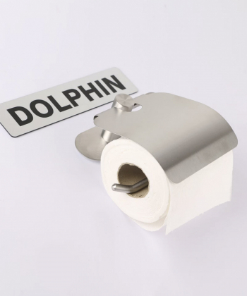 پایه رول دستمال کاغذی دلفین Dolphin مدل چسبی Ev-paper