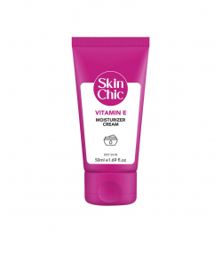 کرم مرطوب کننده اسکین شیک Skin Chic حاوی ویتامین E حجم 50 میلی لیتر