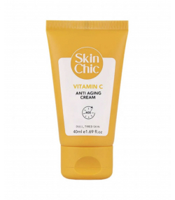 کرم ضد پیری پوست اسکین شیک Skin Chic حاوی ویتامین C حجم 40 میلی لیتر