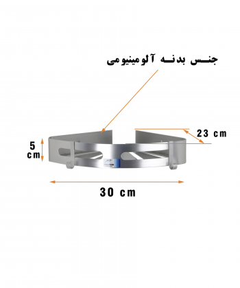 قفسه حمام دلفین Dolphin مدل FK-1-al